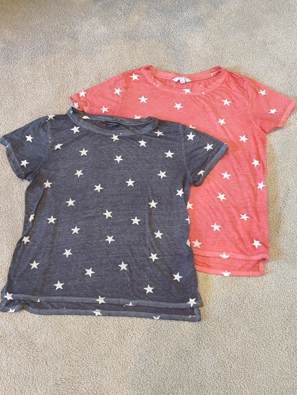 Lucky Brand - Lot of 2 Star Print Tees